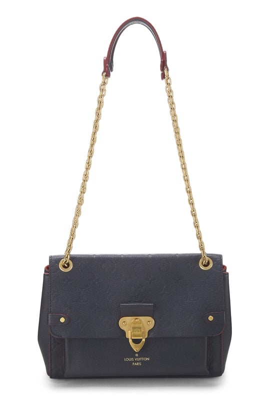 Bleu Infini Monogram Empreinte Leather Vavin PM NM