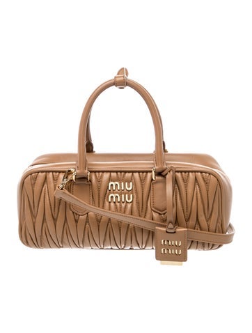 Leather Arcadie bag Medium