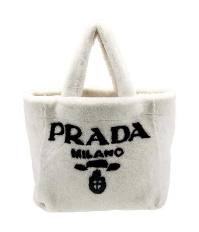 Prada Shearling Backpack