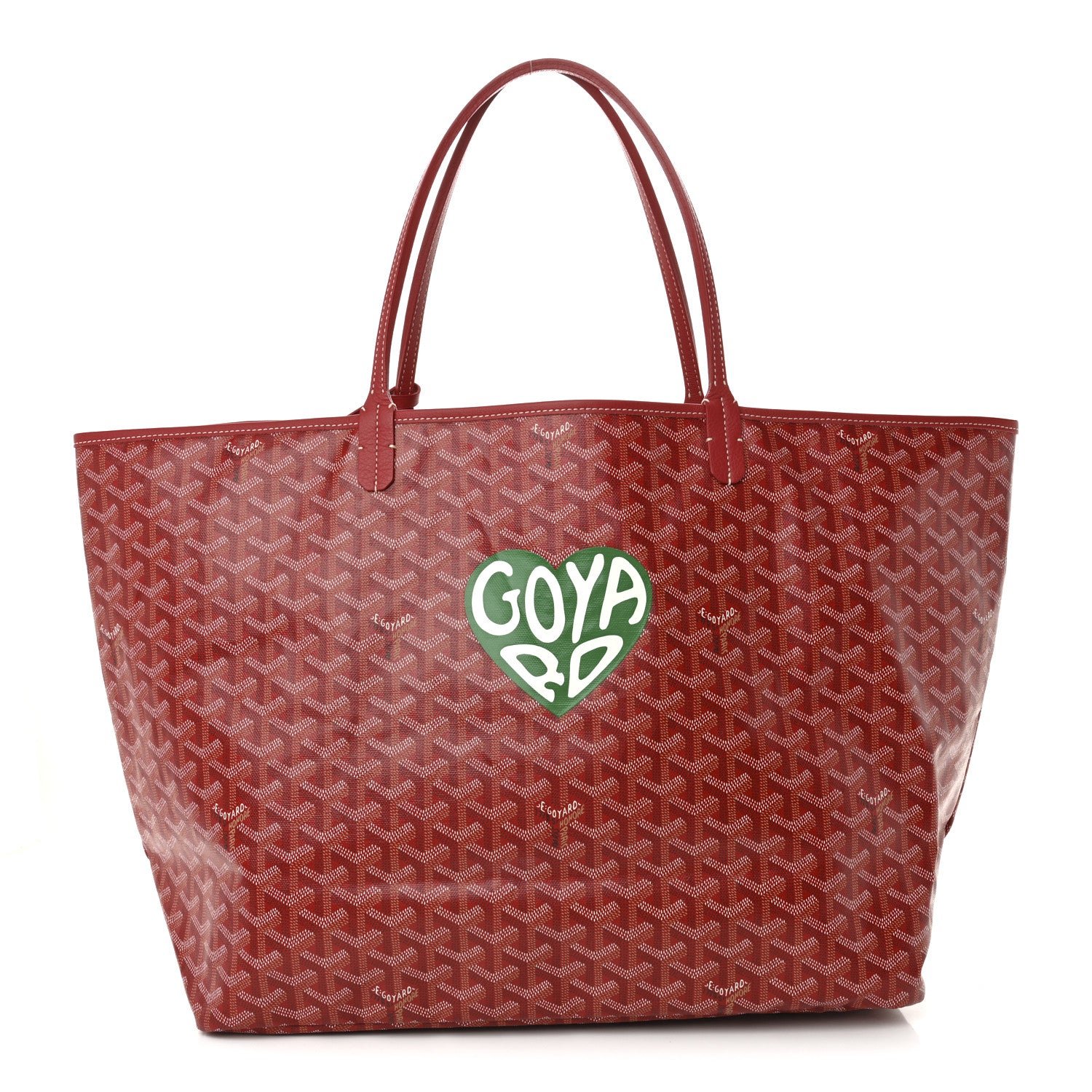 Goyard Goyardine Saint Louis GM Red