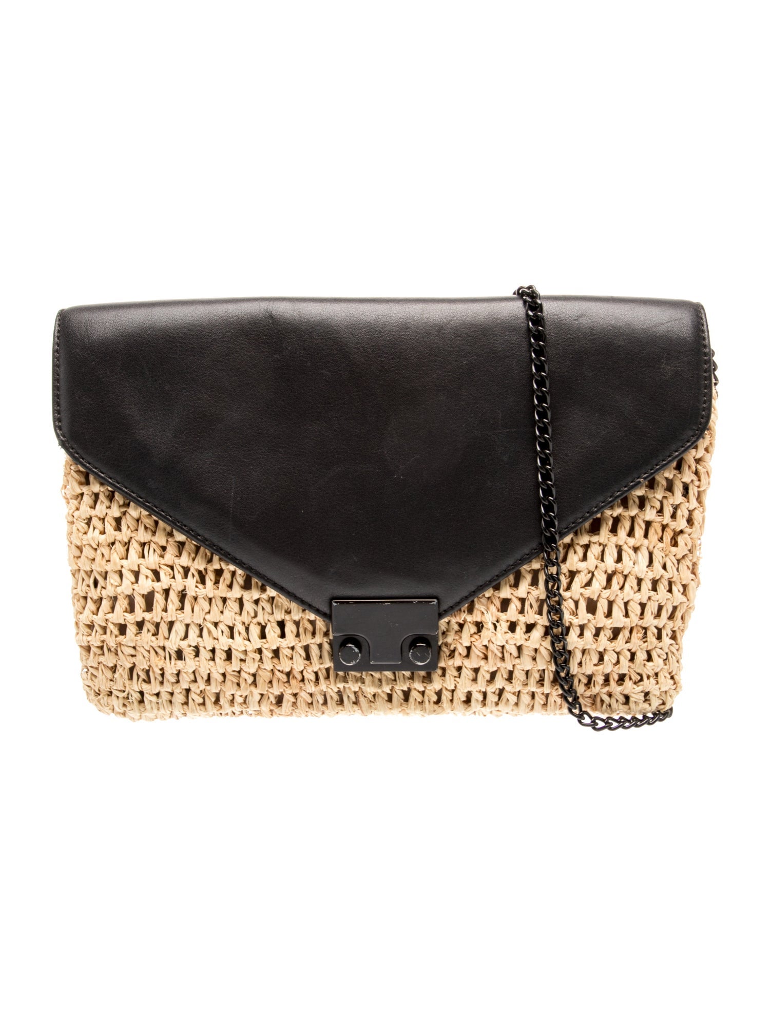 Loeffler Randall Raffia Crossbody Bag