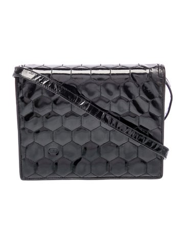 Patent Leather Crossbody Bag Vintage