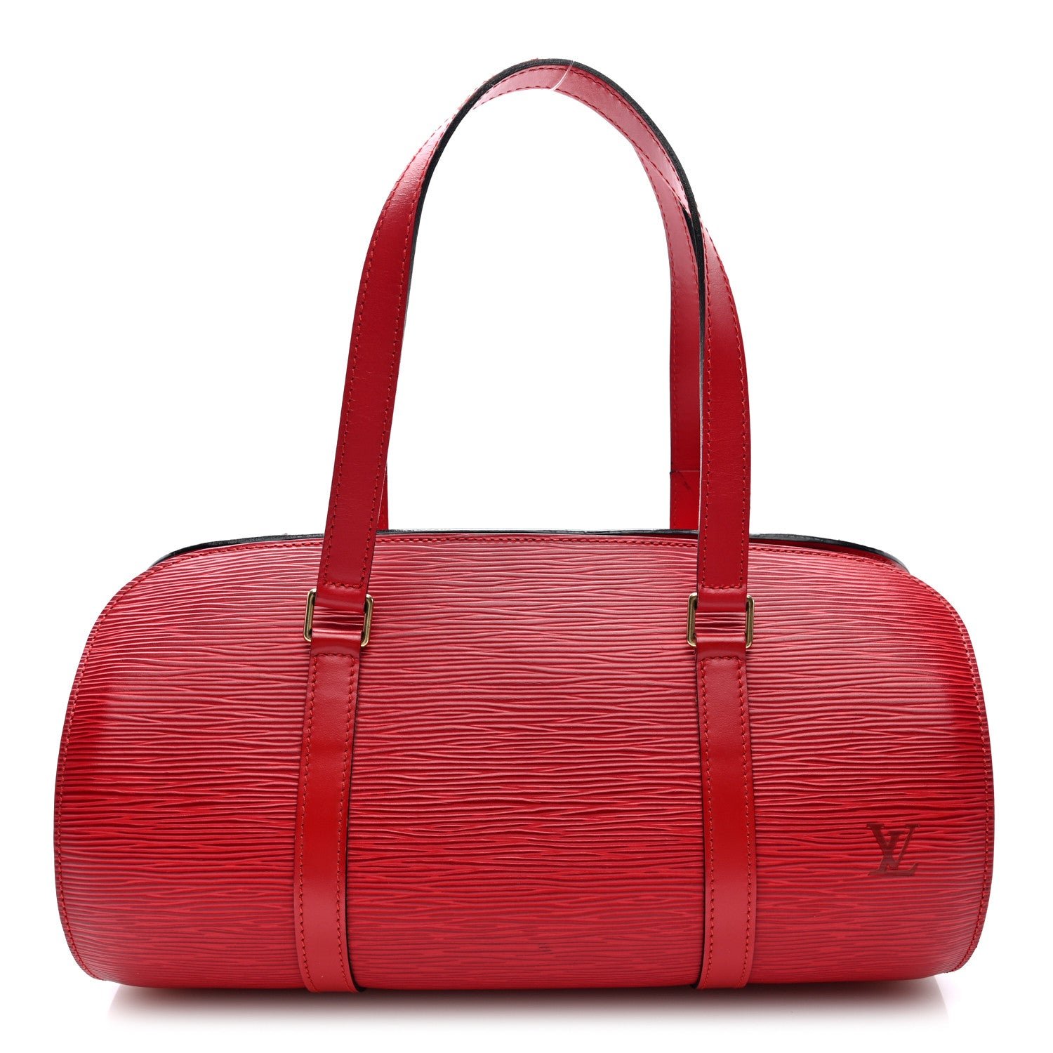 Louis Vuitton Epi Soufflot Castillan Red