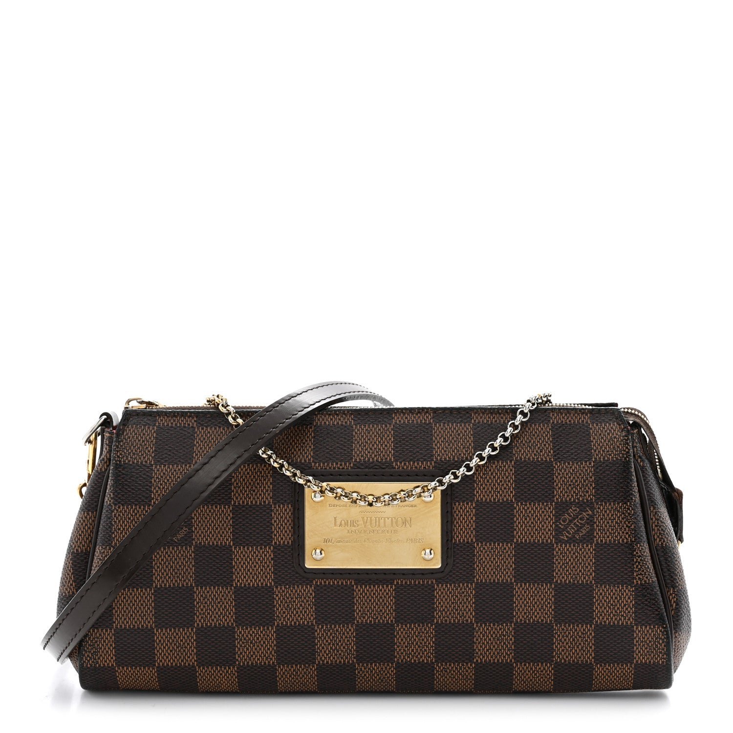 Louis Vuitton Damier Ebene Eva Clutch