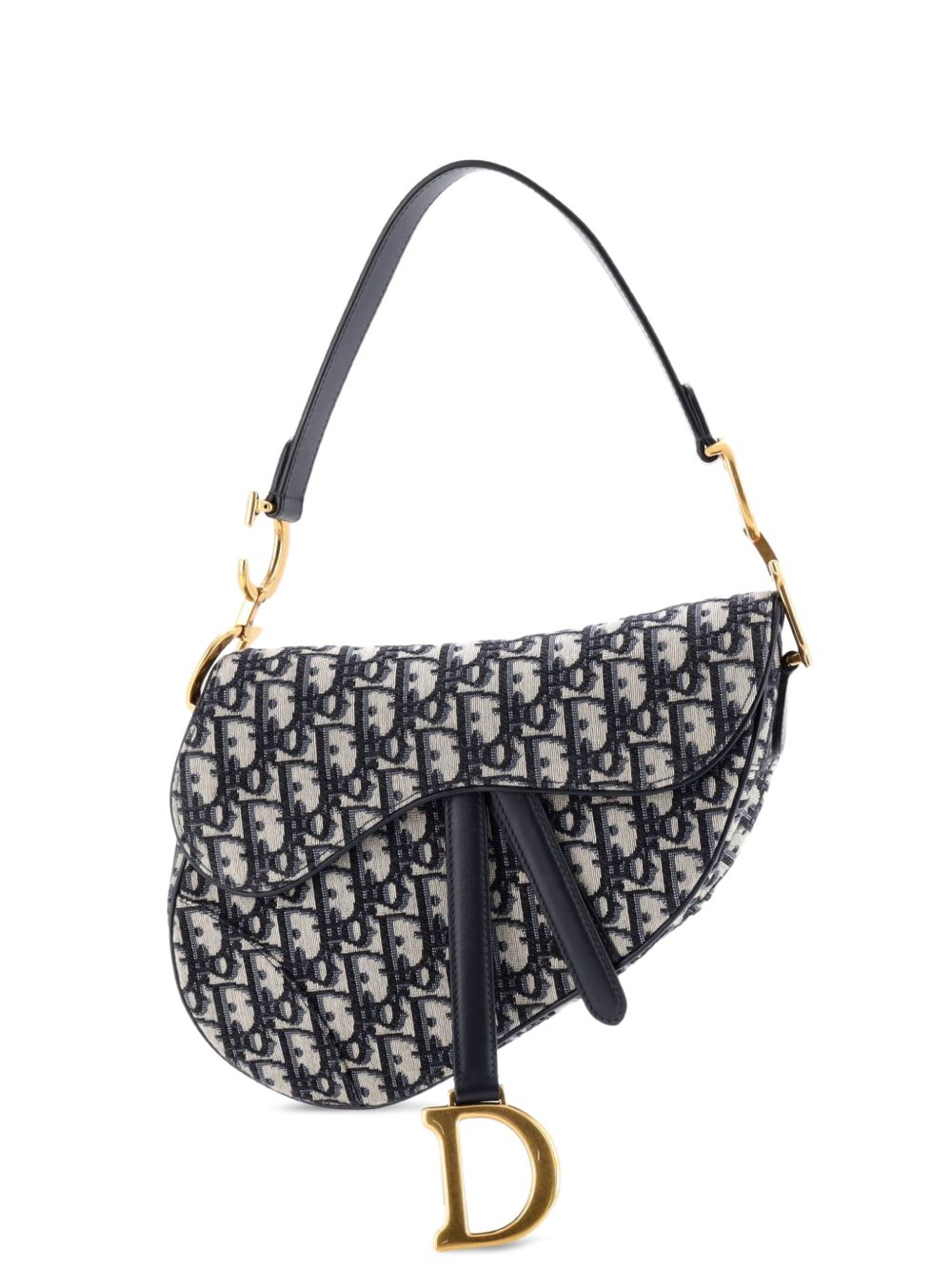 Saddle Handbag Oblique Canvas Medium shoulder bag