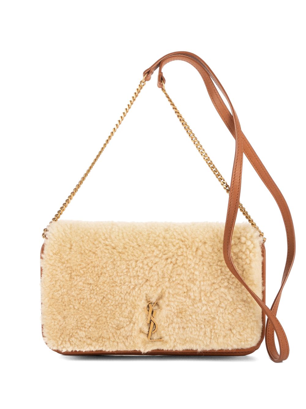 Kate shearling crossbody bag