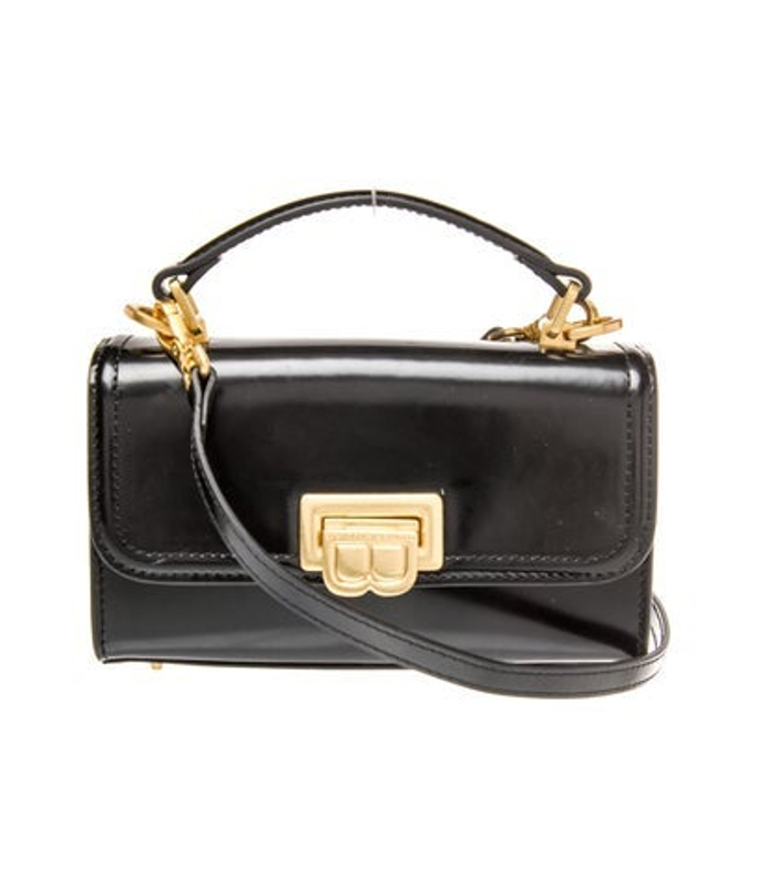 Brandon Blackwood Blackwood Patent Leather Crossbody Bag