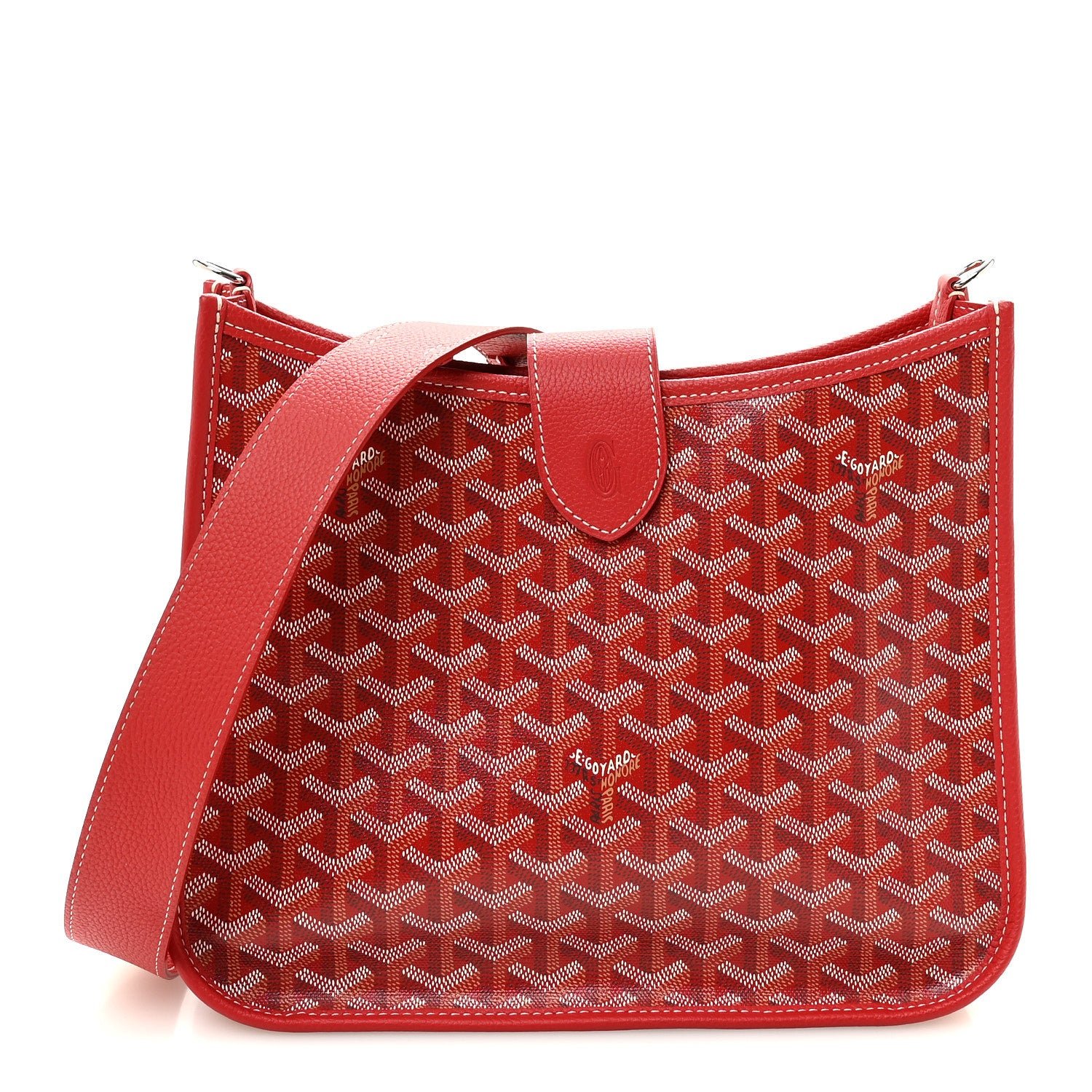 Goyard Goyard Goyardine Musette PM Bag Red