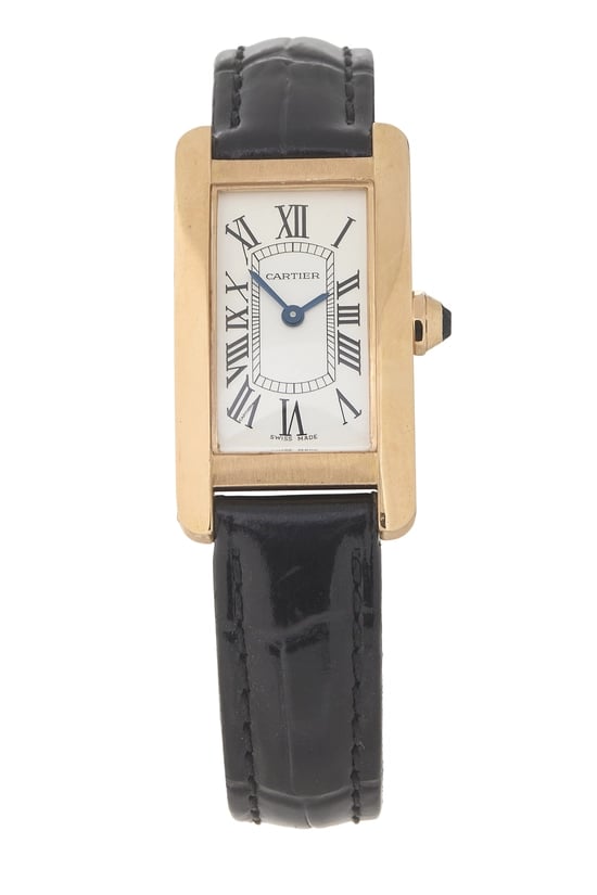 Rose Gold Tank Américaine Watch 2607456 35mm