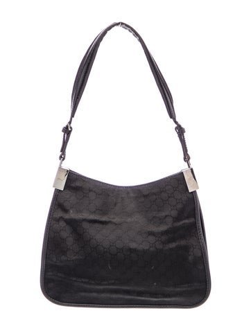 GG Canvas Shoulder Bag Small Vintage