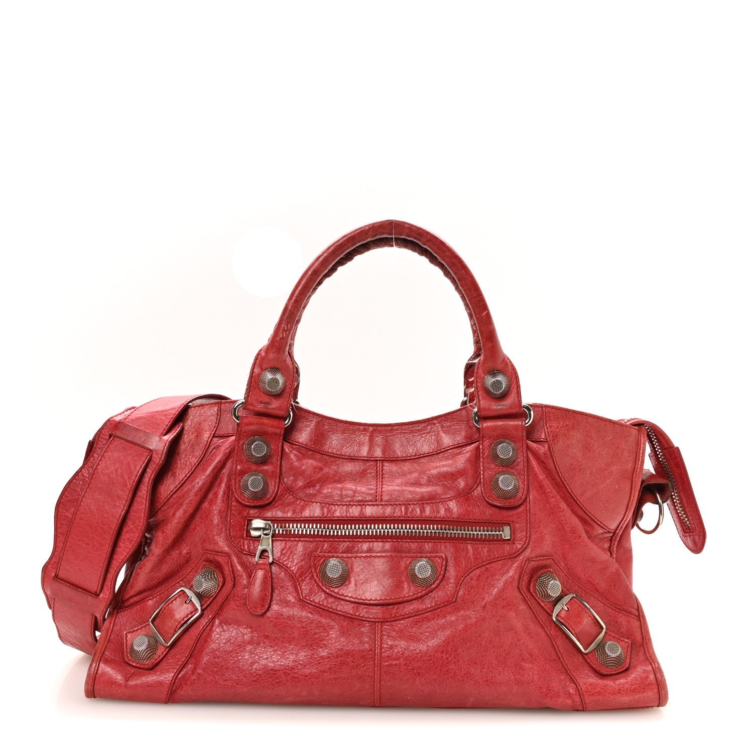 Balenciaga Agneau Giant 21 Silver Hardware Part Time Sang