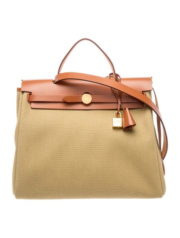 Hermes Toile Militaire Herbag Zip 31