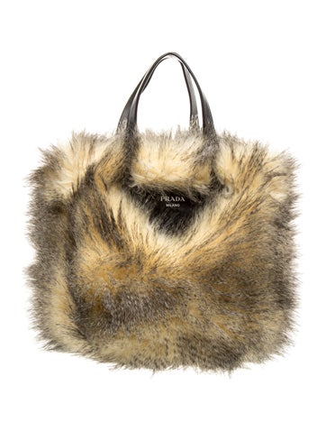 Faux Fur Faux Fur Tote Bag