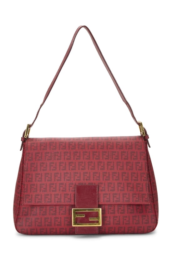 Red Zucchino Coated Canvas Mama
