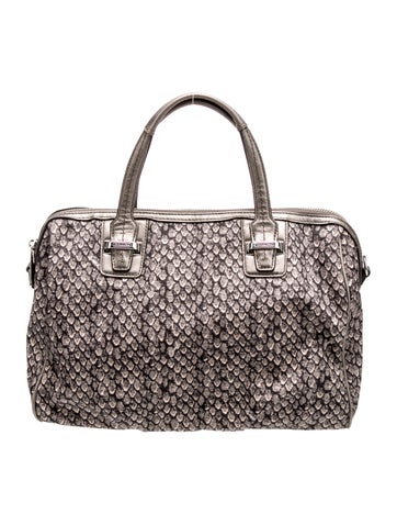 Coach Leather Top Handle Bag