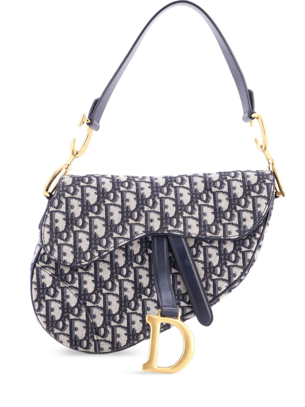 Saddle Handbag Oblique Canvas Medium shoulder bag