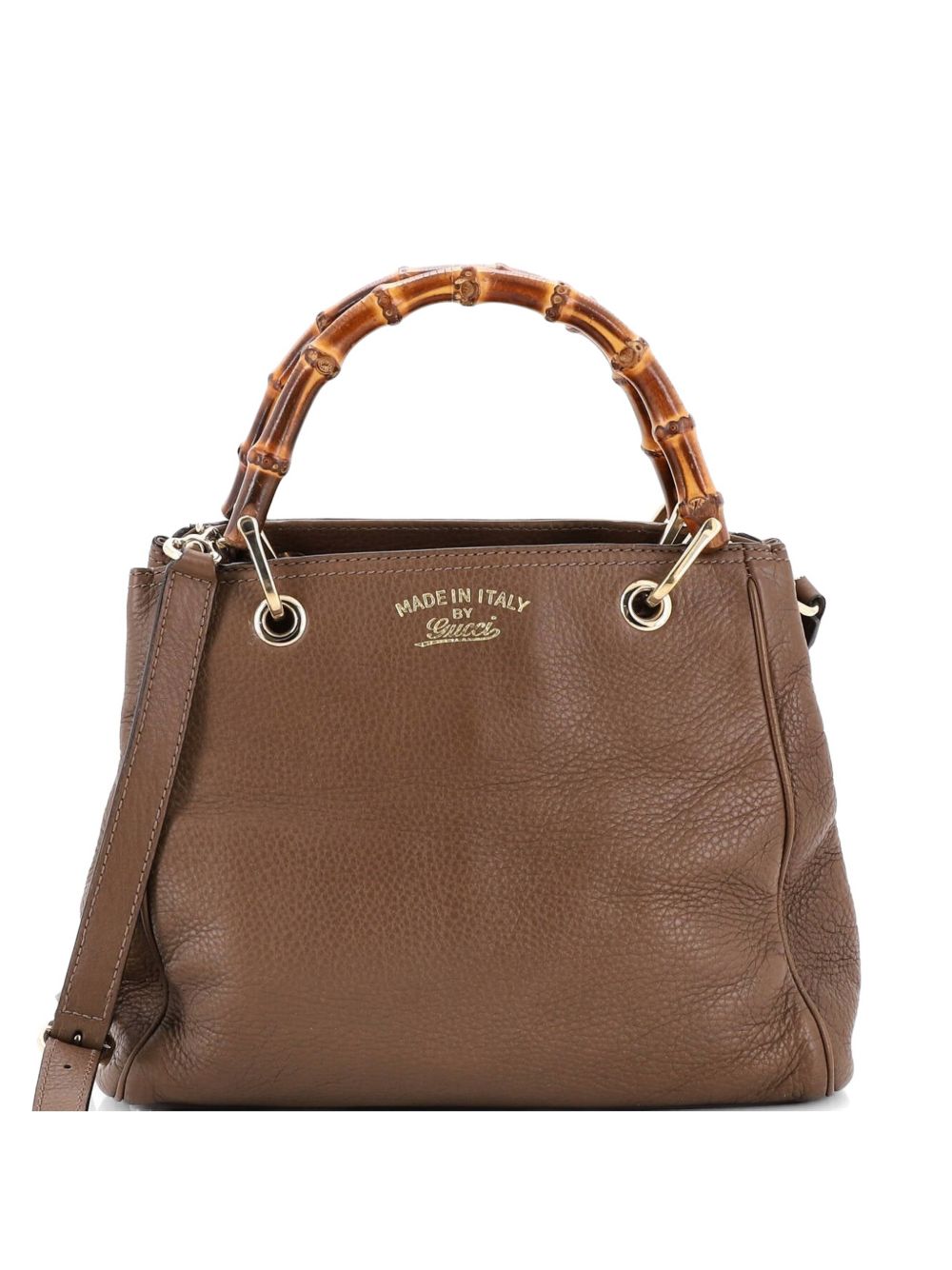 Bamboo Shopper Leather Small tote bag