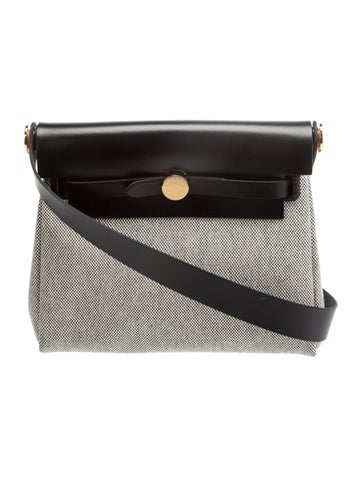 Hermes 2025 Toile Mini Herbag 20