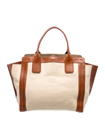 Leather Top Handle Bag
