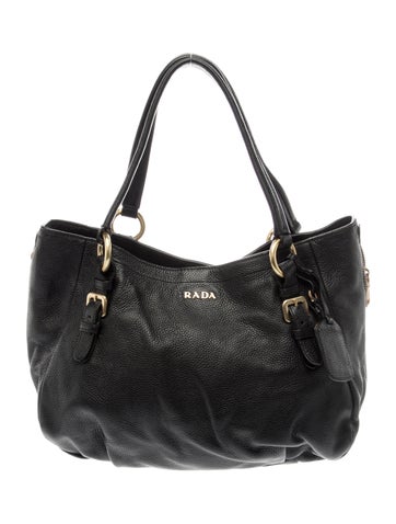 Prada Vitello Daino Leather Shoulder Bag