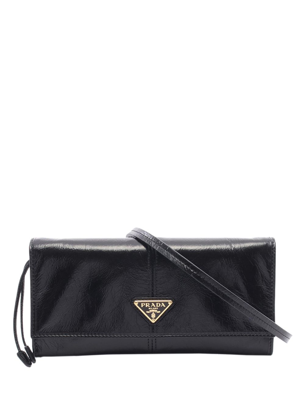 2013-2026 Leather Logo Wallet on Strap shoulder bag