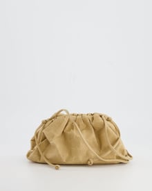 Bottega Veneta Bottega Veneta Beige Kraft Paper Mini Pouch Bag