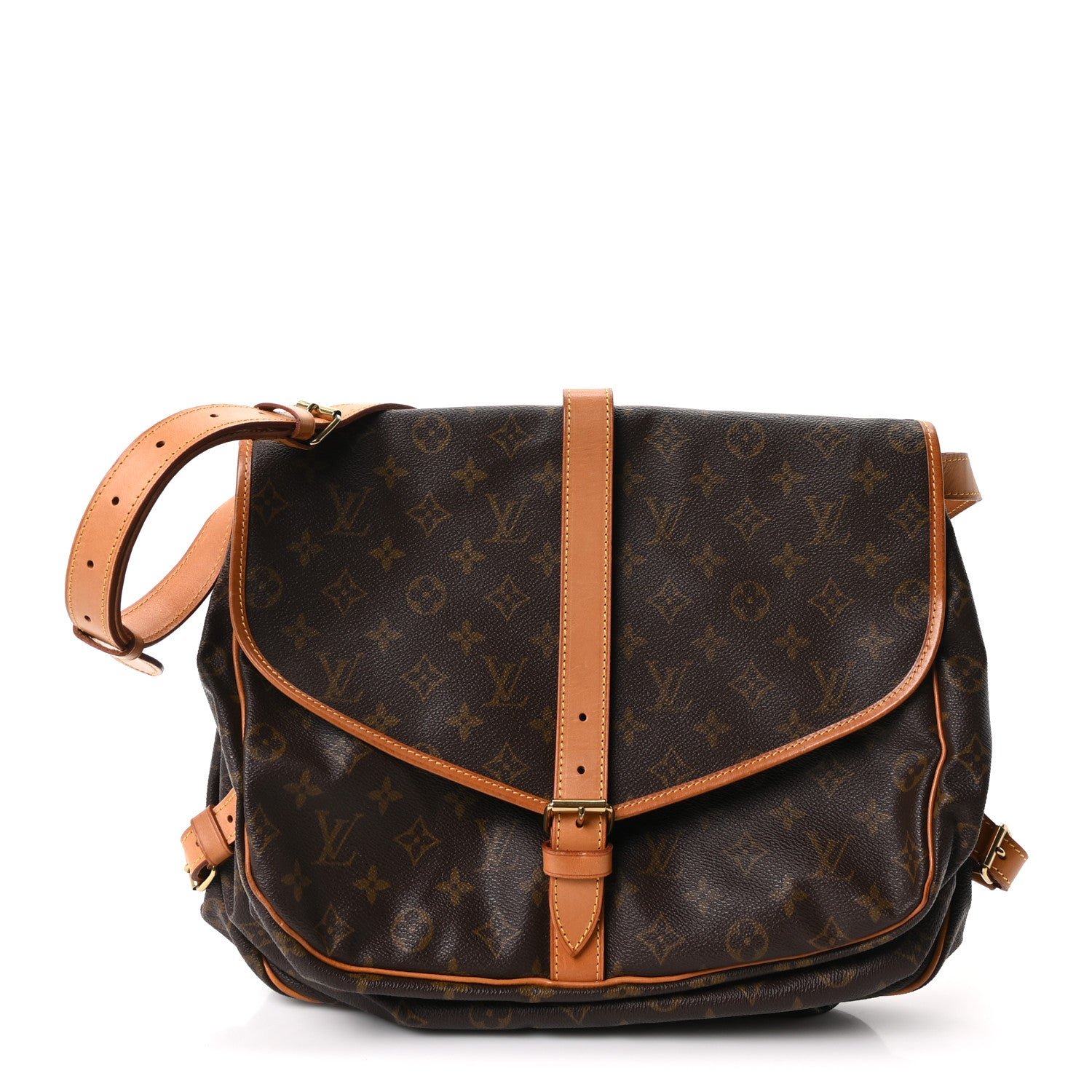 Louis Vuitton Monogram Saumur 35
