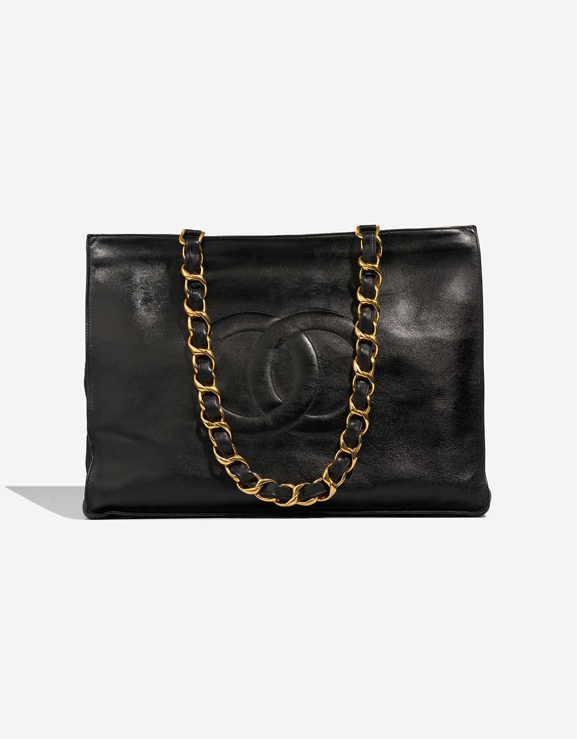 
		Shopping Tote Large Calf Black    