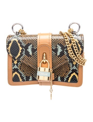 Chloe Leather Aby Chain Mini