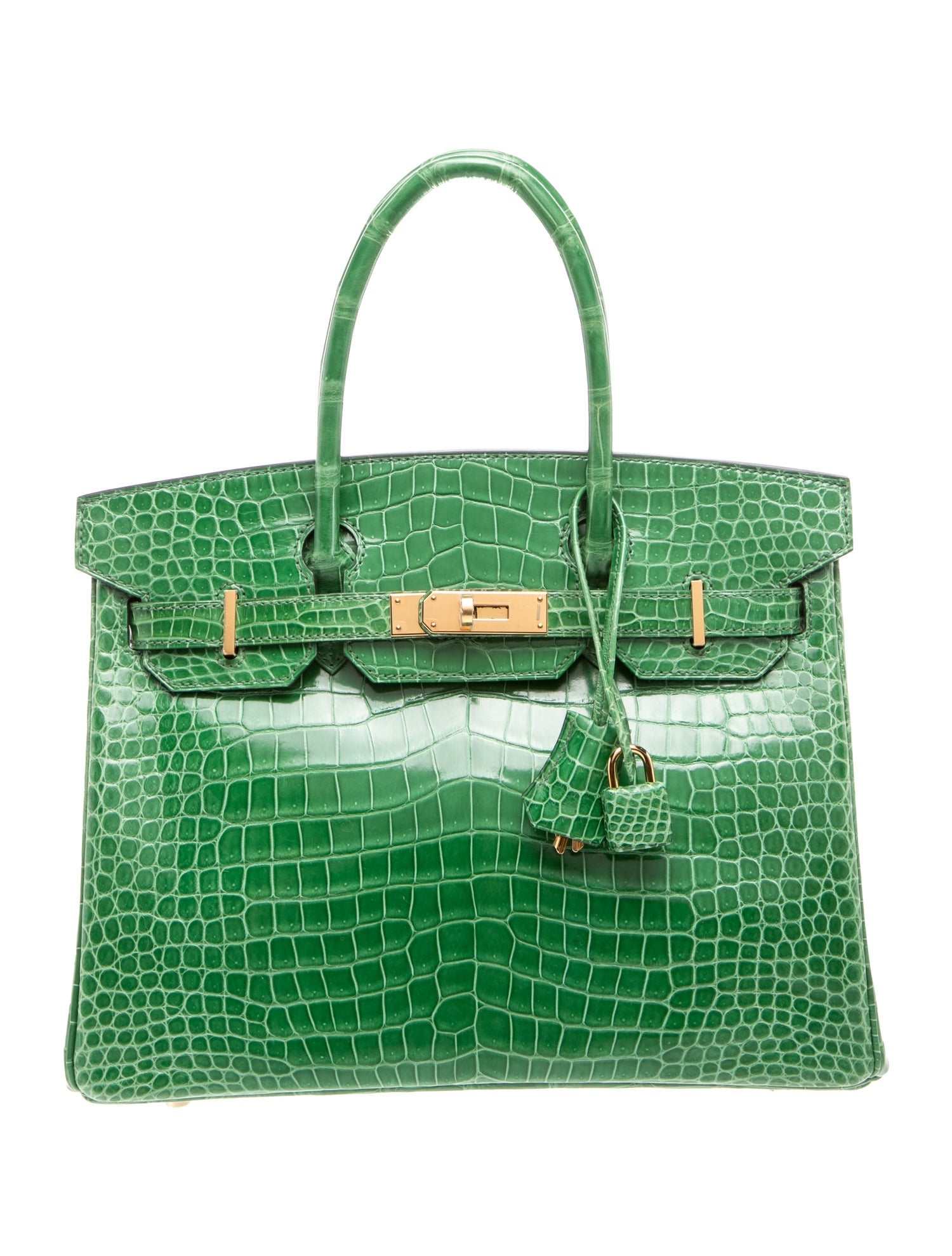 Shiny Porosus Crocodile Birkin 30