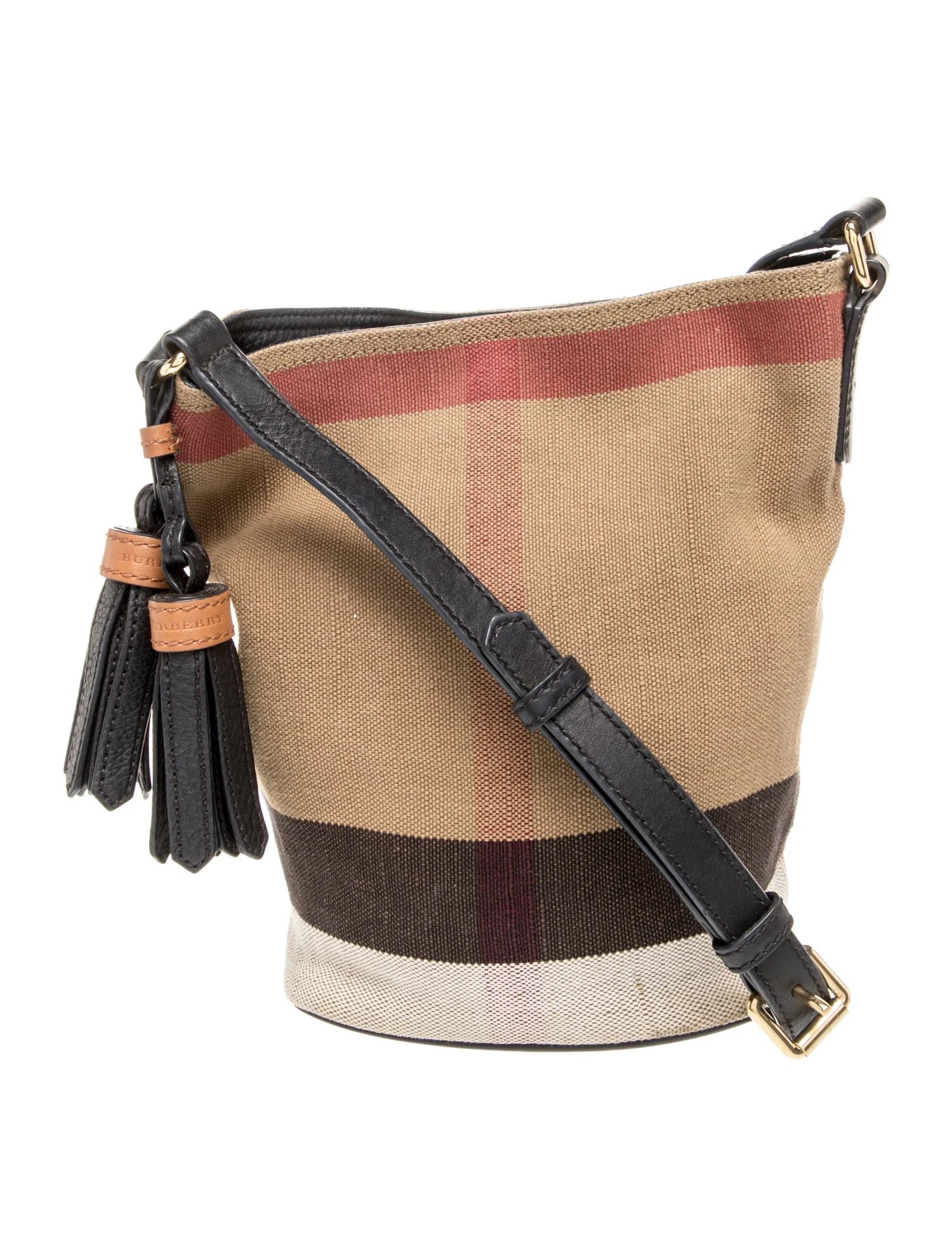 Exploded Check Crossbody Bag