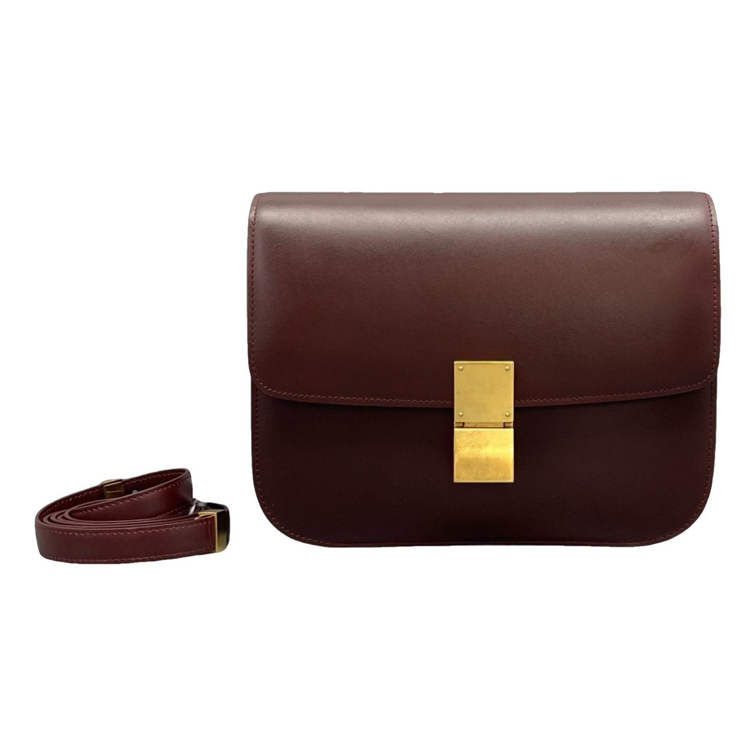 Classic leather handbag