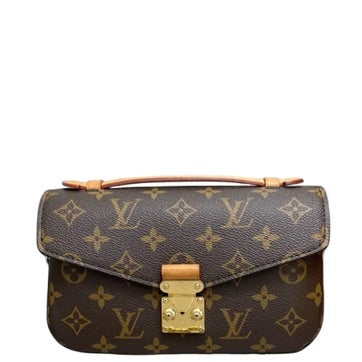 Coated Canvas Pochette Metis