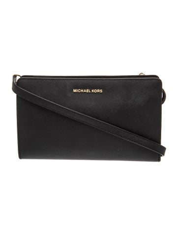 Saffiano Leather Crossbody Bag