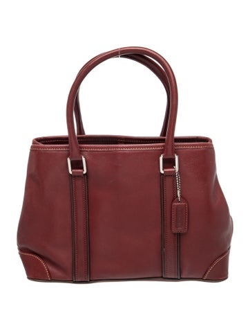 Leather Top Handle Bag