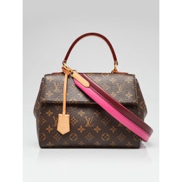 Louis Vuitton Louis Vuitton Bordeaux/Fuchsia Monogram Canvas Cluny BB Bag