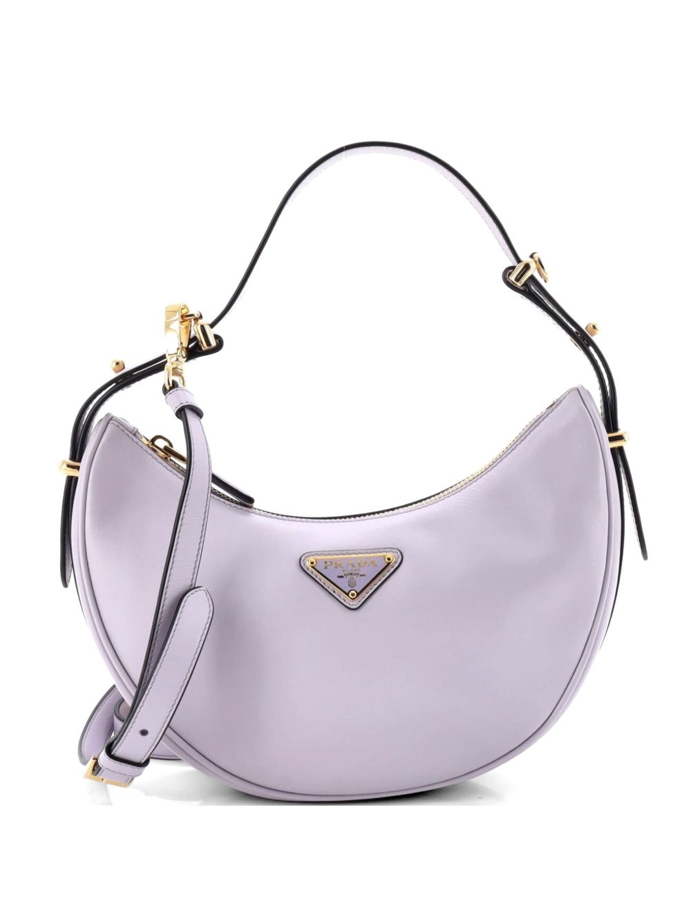 Arque Half Moon Leather Small hobo bag