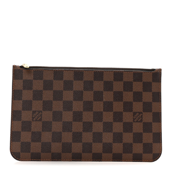 Louis Vuitton Damier Ebene Neverfull MM GM Pochette