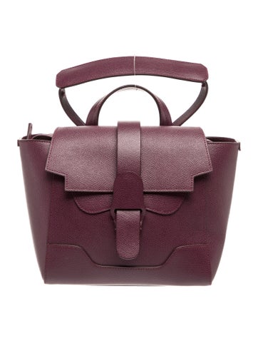 Senreve Leather Top Handle Bag