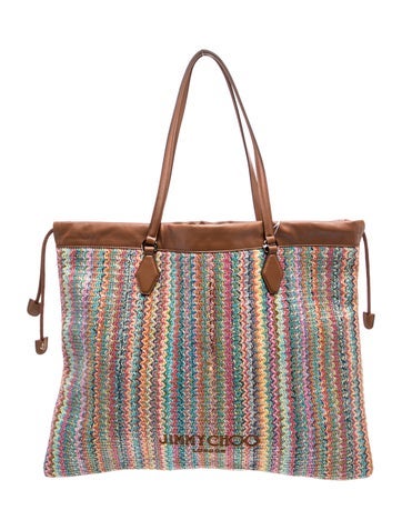 Raffia Tote w/ Tags