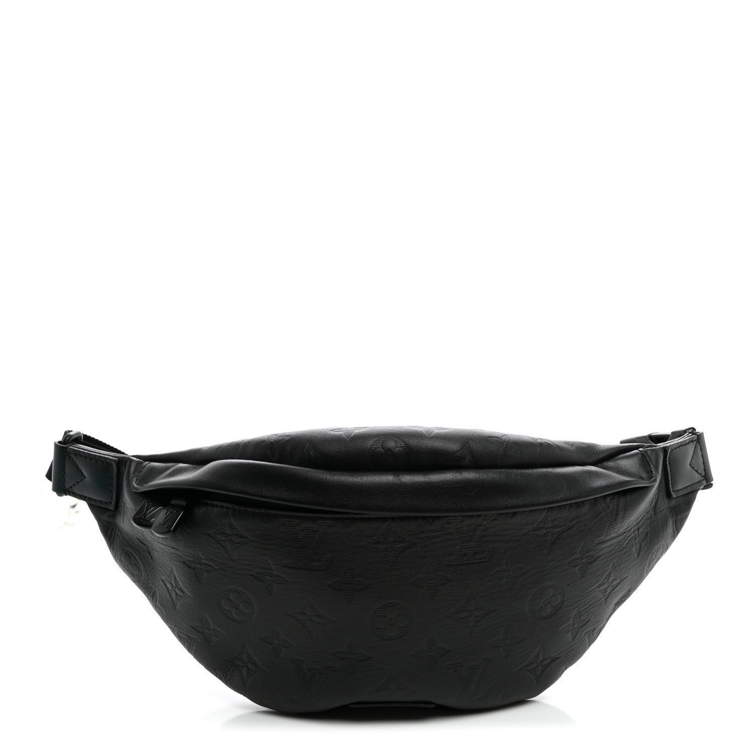 Louis Vuitton Calfskin Monogram Shadow Discovery Bumbag Black