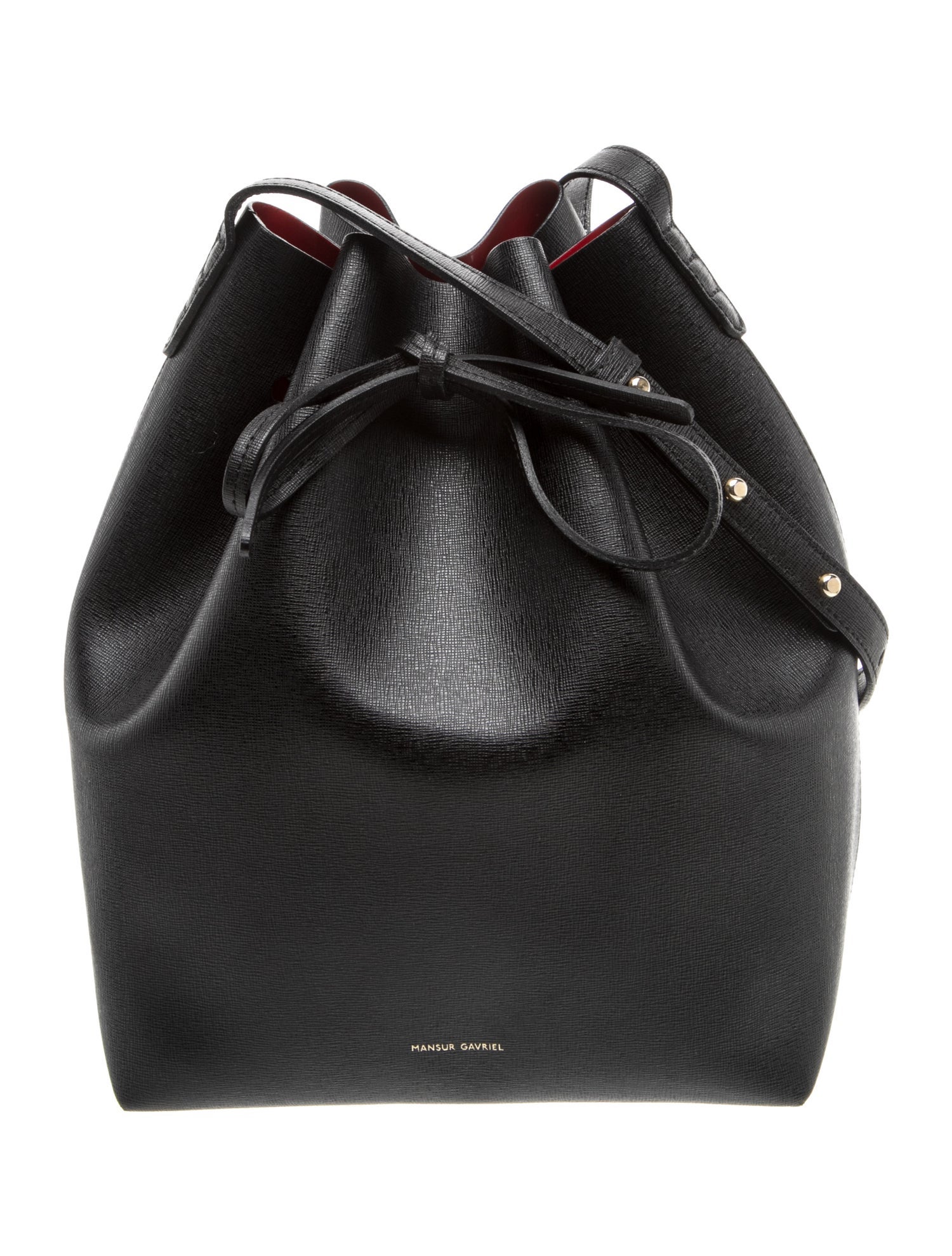 Leather Bucket Bag