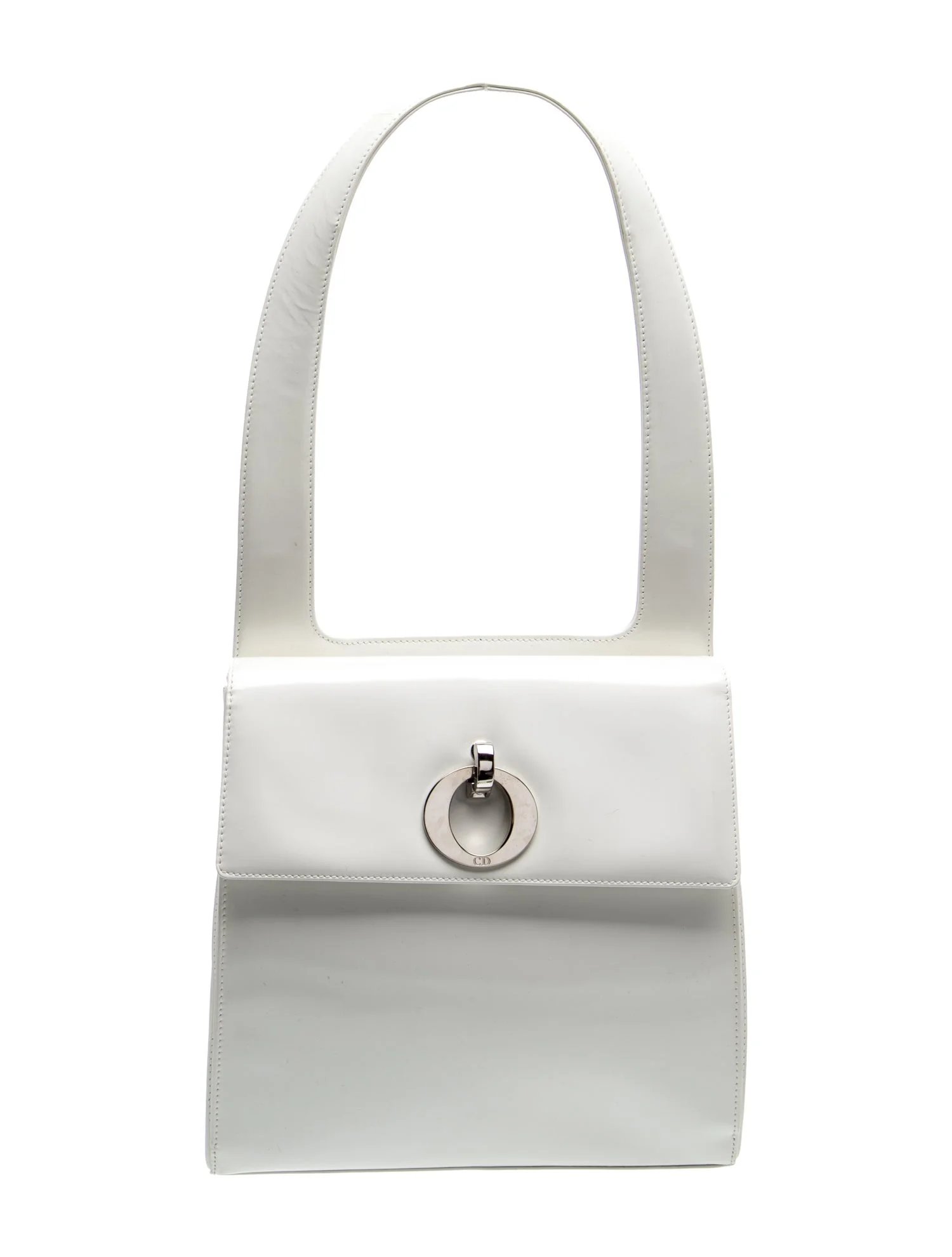 Leather Vintage Patent Shoulder Bag