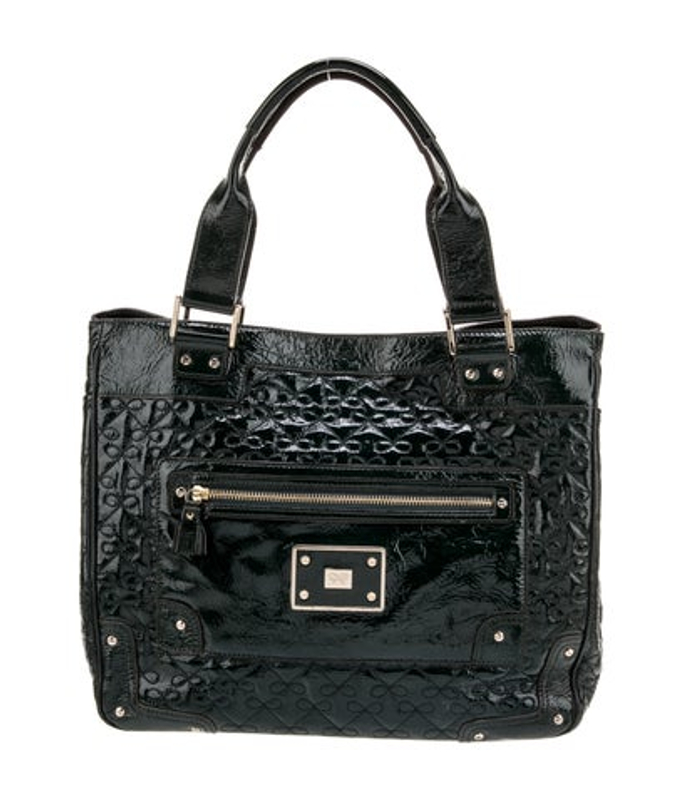 Anya Hindmarch Hindmarch Patent Leather Top Handle Bag
