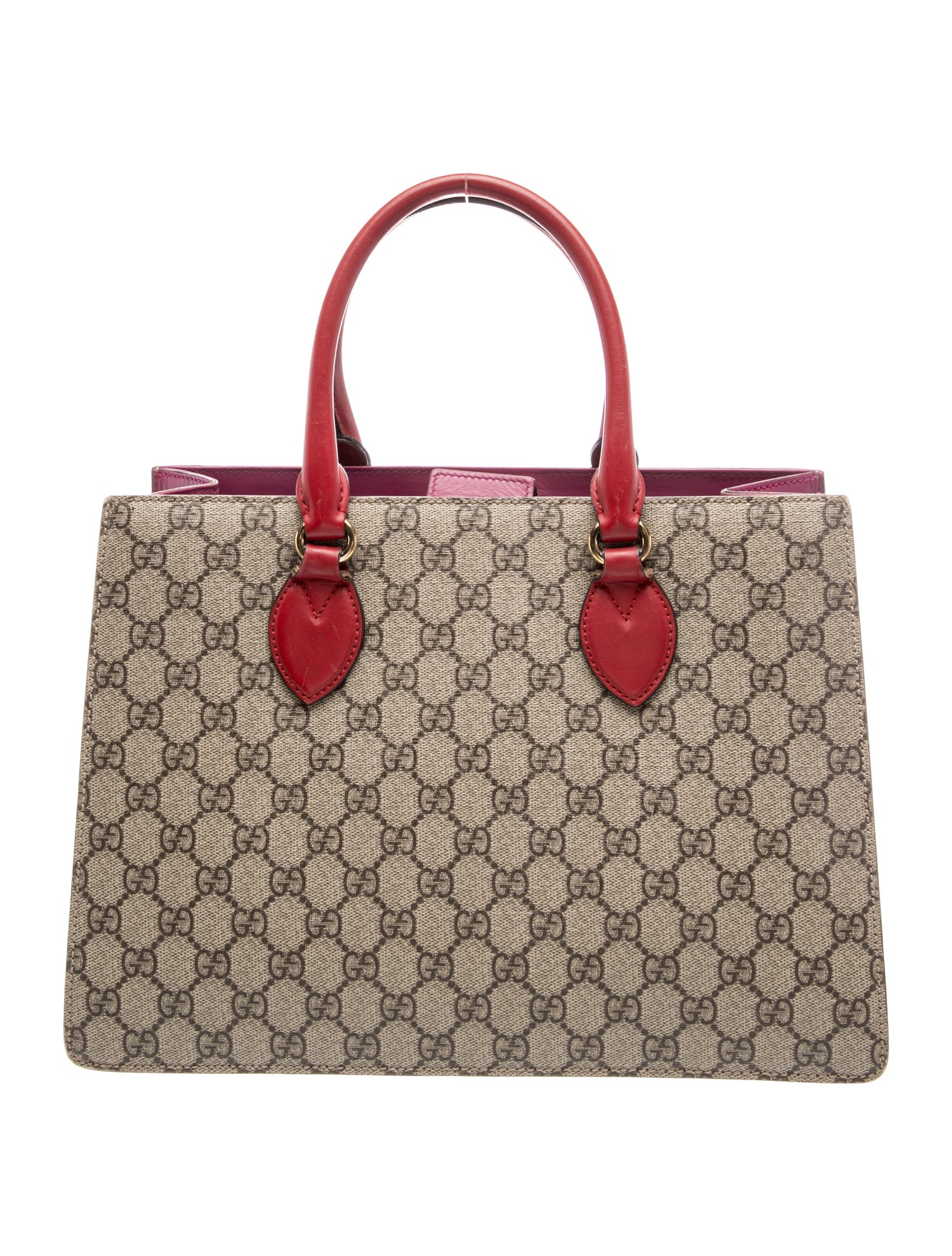 GG Supreme Top Handle Bag