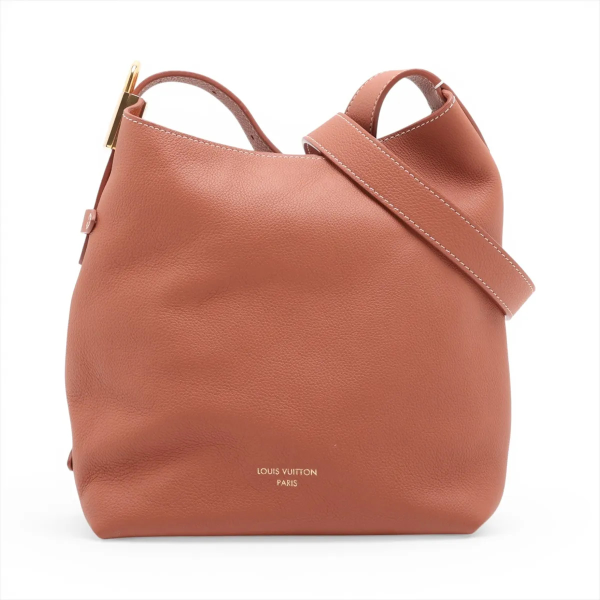 Louis Vuitton Padlock Lowkey Hobo PM M25354 Brown There was an RFID response