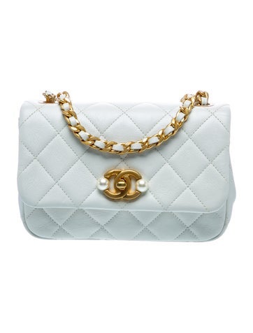 Mini Pearl Side Flap Bag