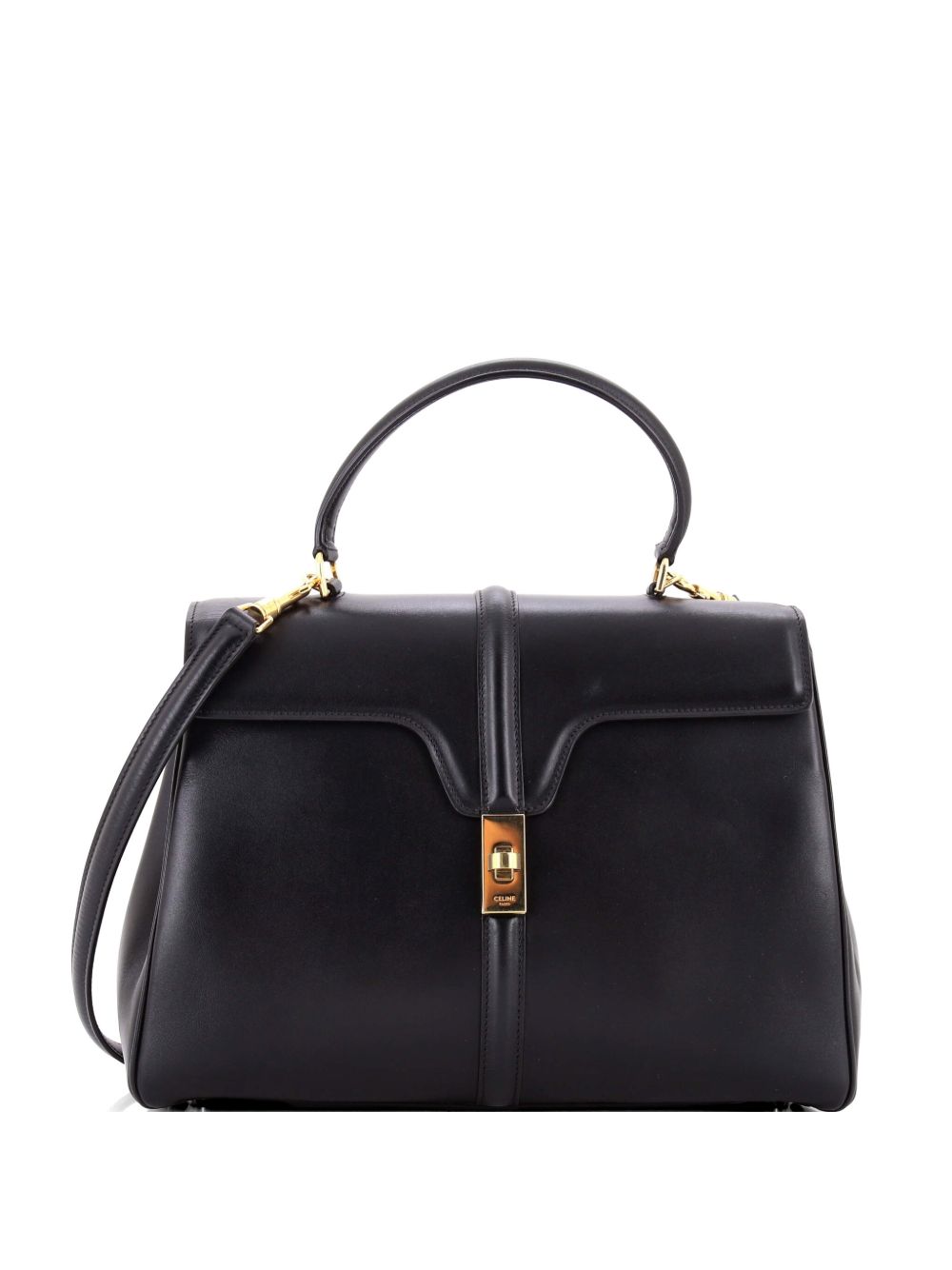 Celine 16 Top Handle Bag Smooth Calfskin Medium satchel