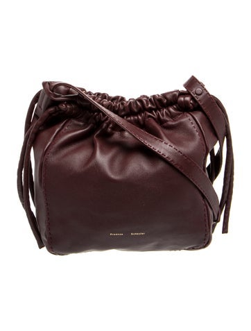 Leather Bucket Bag
