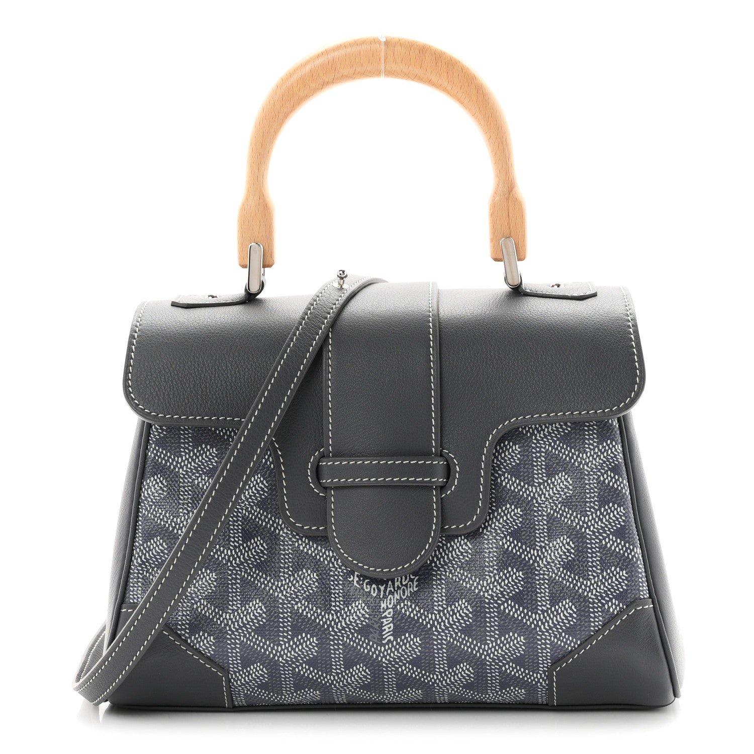 Goyard Goyard Goyardine Mini Saigon Grey